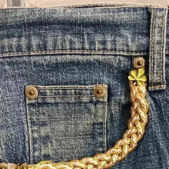 Mountain Lake Vintage Relaxed Fit Straight Leg Jeans 10 - Picture 2 of 7